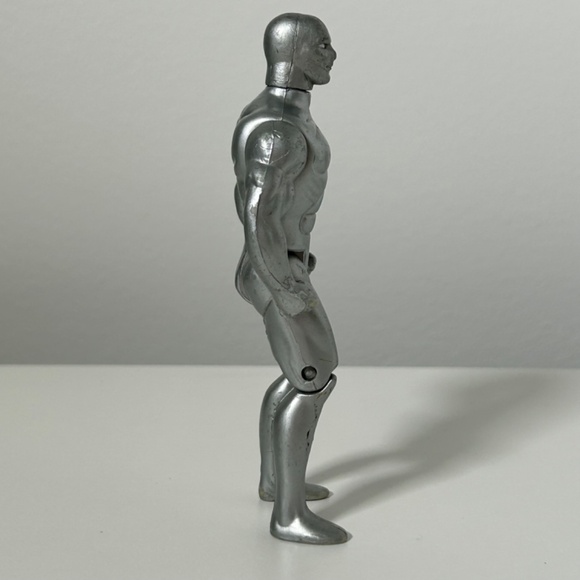 Vintage 80s Marvel Comics Silver Surfer Action Figure Hero (OA2) - Picture 7 of 10